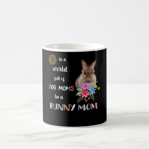 Lionhead Bunny Rabbit Mom Coffee Mug