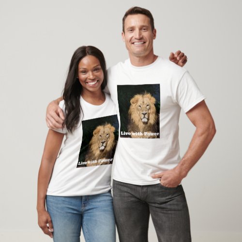 Lionhearted Majesty Roar of the Wild T_Shirt
