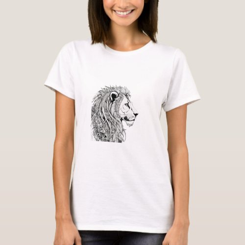 Lionhearted Threads Unleash the Spirit of the T T_Shirt