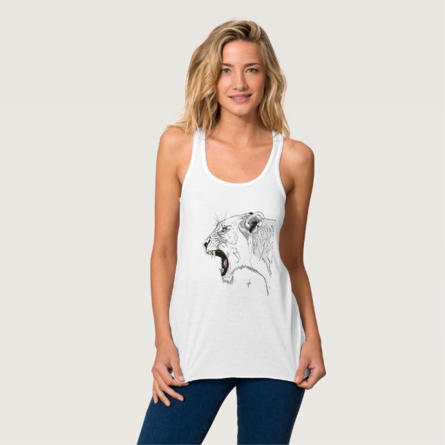 lionne tank top (Front Full)