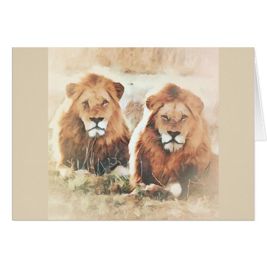 Lions (Front Horizontal)