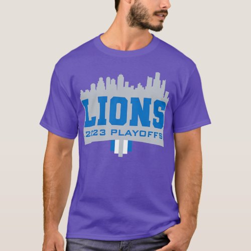 Lions 2023 Playoffs T_Shirt