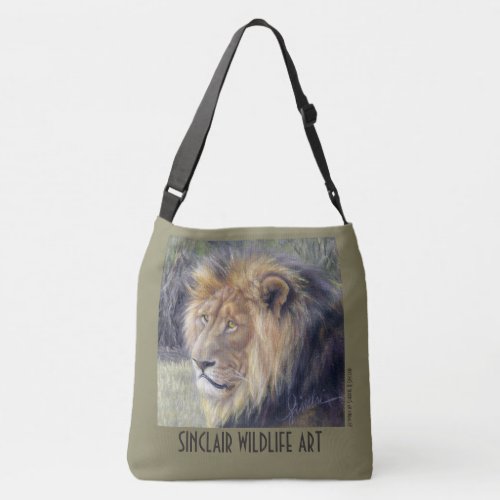 Lions Across Body 2_sided image bag