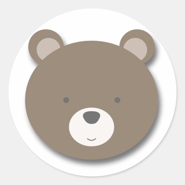 Lions and Tigers and Bears {Bear} | Stickers (Front)