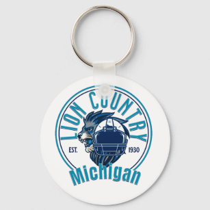 Lions country keychain