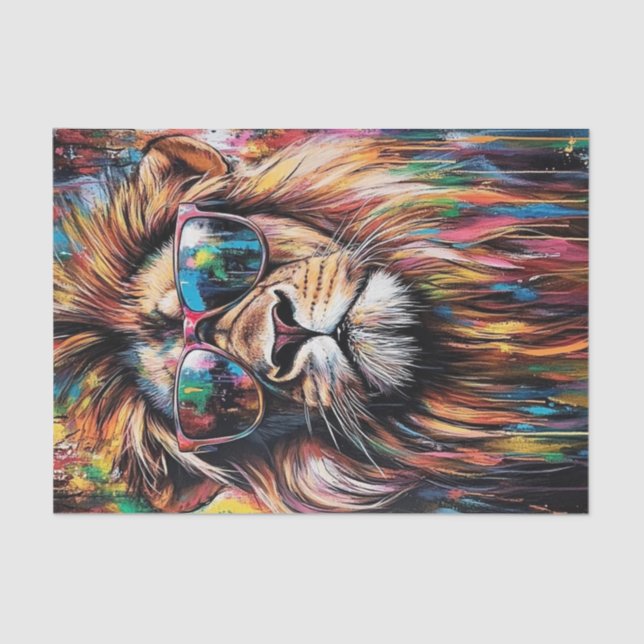 Lion's Den11 Tissue Paper (Front)