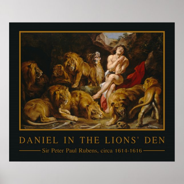 Lions’ Den art poster (Front)