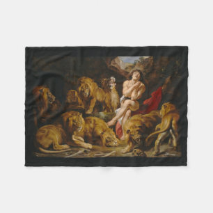 Lions’ Den fleece blanket
