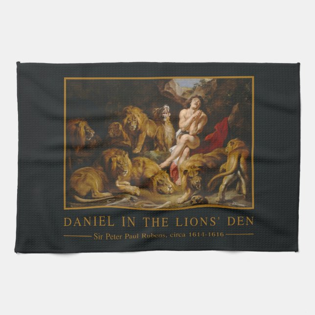 Lions’ Den hand towel (Horizontal)