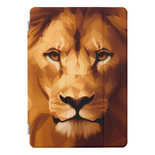 Lion's Face Art iPad Pro Cover