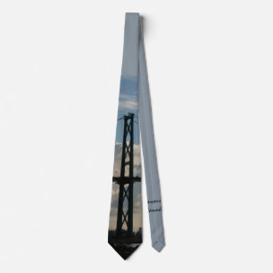 Lions Gate Ties Vancouver Souvenir Necktie Custom