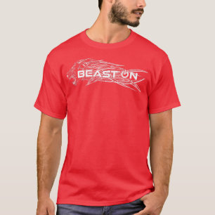 Lion's Head Beast On Lion Gym Motivation Fitness S T-Shirt
