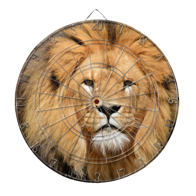 Lions Head Dartboard (Front)
