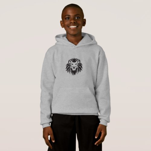 Lions head logo hoodie