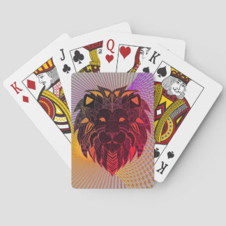 Lion's Head Poker Cards