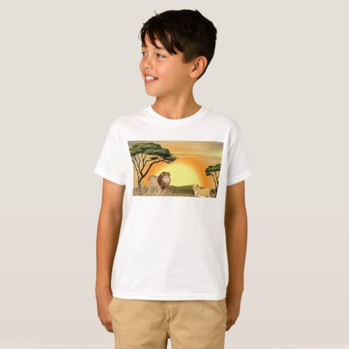 Lions In The Wild T_Shirt