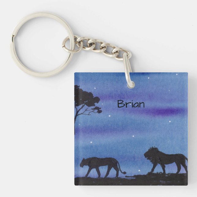 Lions Keychain (Front)