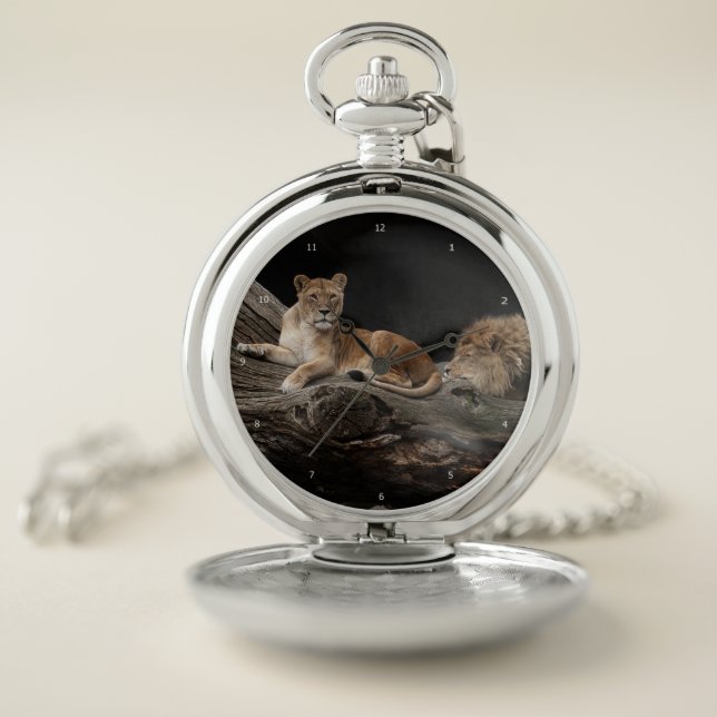 LIONS POCKET WATCH (Inside)