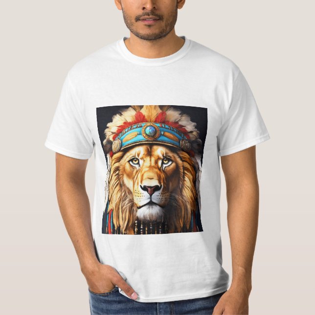 Lion's Pride: Artistic T-Shirt Designs for the Mod (Front)