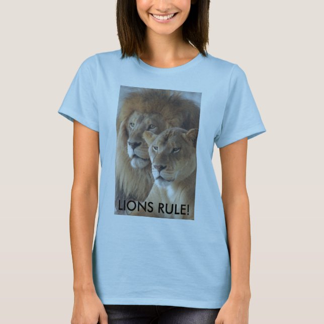 LIONS RULE! T-Shirt (Front)