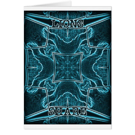 Lions Share Art Print (Front)