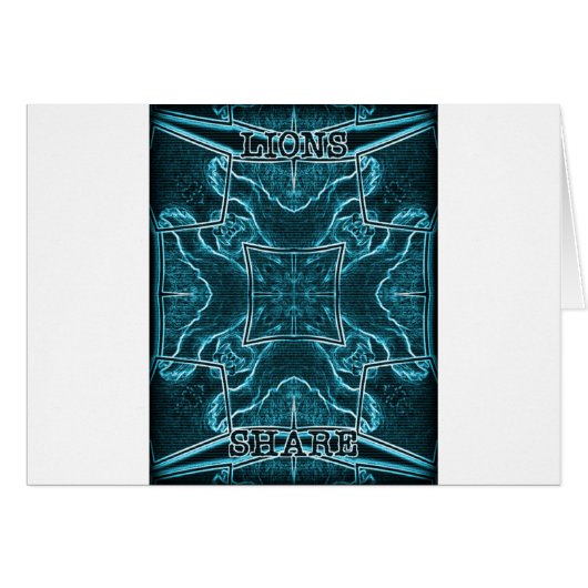 Lions Share Art Print (Front Horizontal)