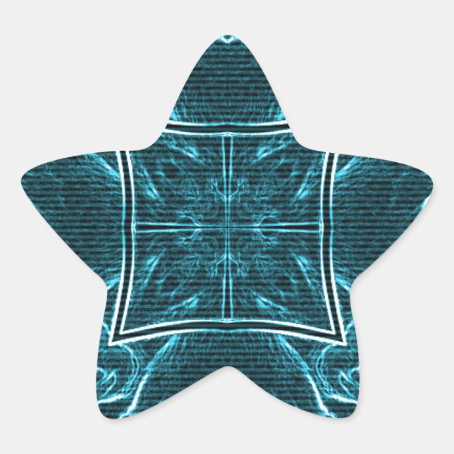 Lions Share Art Print Star Sticker (Front)