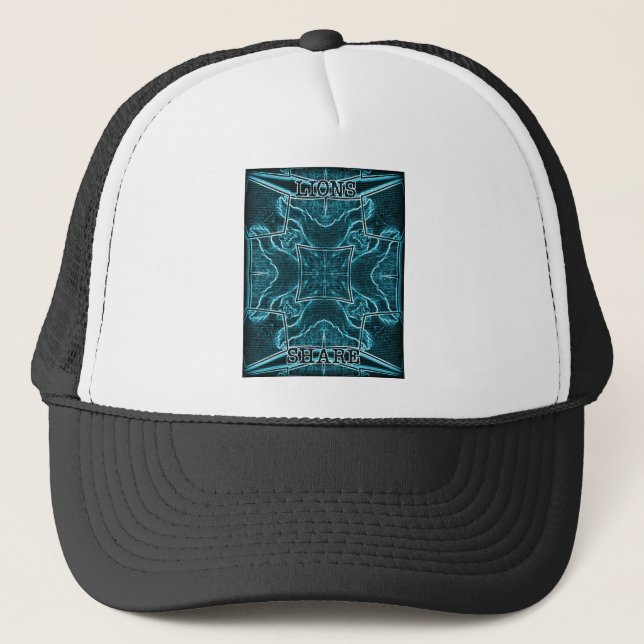 Lions Share Art Print Trucker Hat (Front)