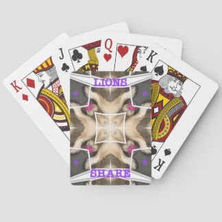 Lion's share poker cards
