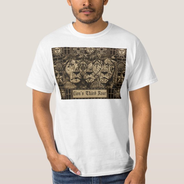 Lion's Third Roar T-Shirt (Front)