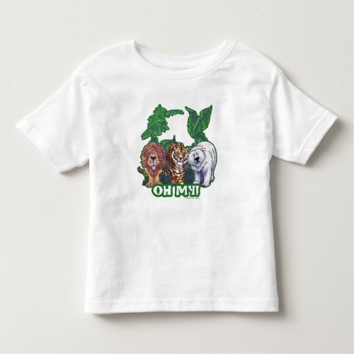 Lions Tiger Bears Oh My Toddler T_shirt