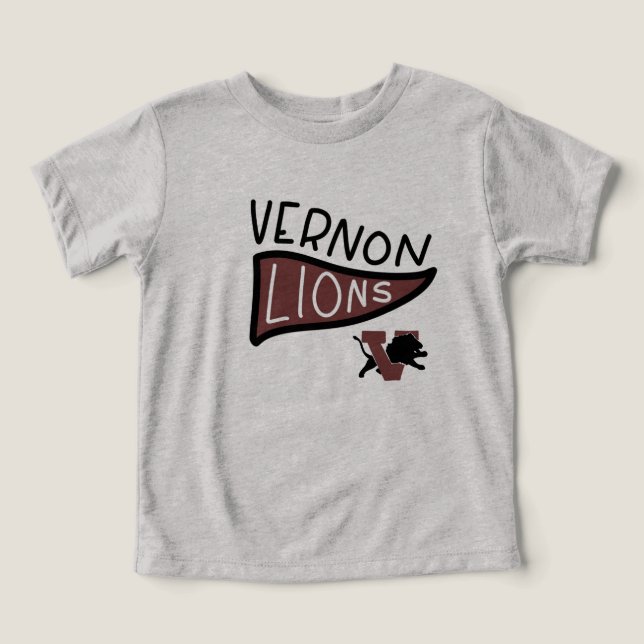 Lions Toddler T-shirt (Design Front)