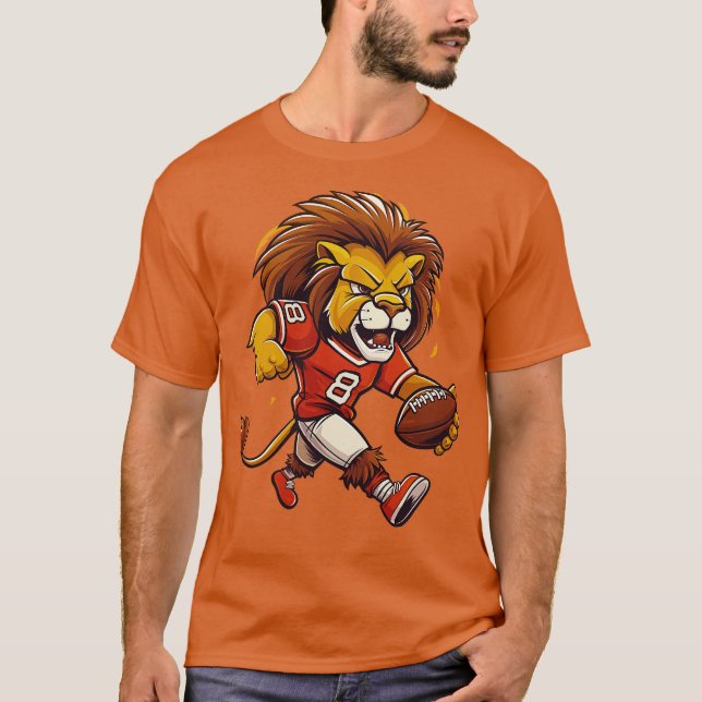 Lions TouchdownAmerican T-Shirt (Front)