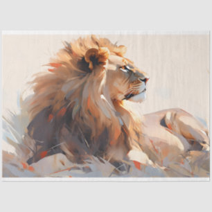 Lion's Tranquility Tissue Paper