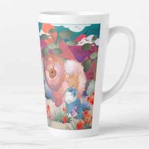LIONZ AND DRAGONZ Latte Mug