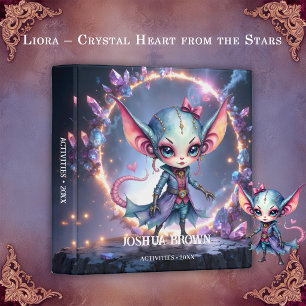 Liora – Crystal Heart from the Stars 3 Ring Binder