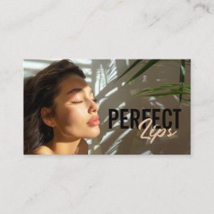 Lip Augmentation Lips Filler Procedure Business Card