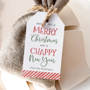 Lip Balm Christmas Holiday Gift Tags