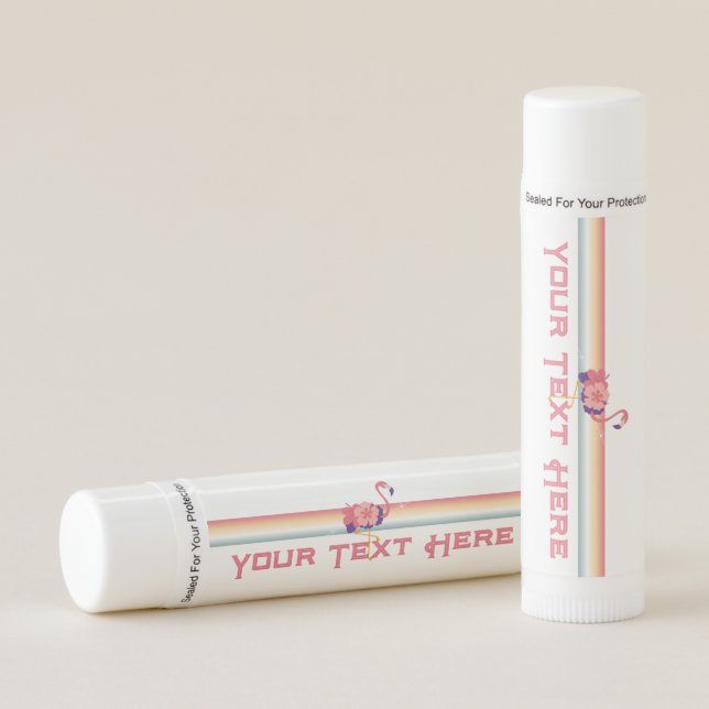 Lip Balm Flamingo Sunset Balm Set (Front)