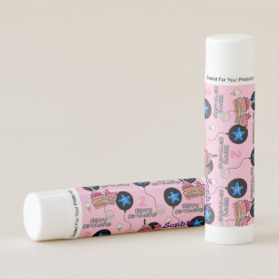 Lip Balm, Happy #2nd Birthday Lips Balm Pink Lip Balm