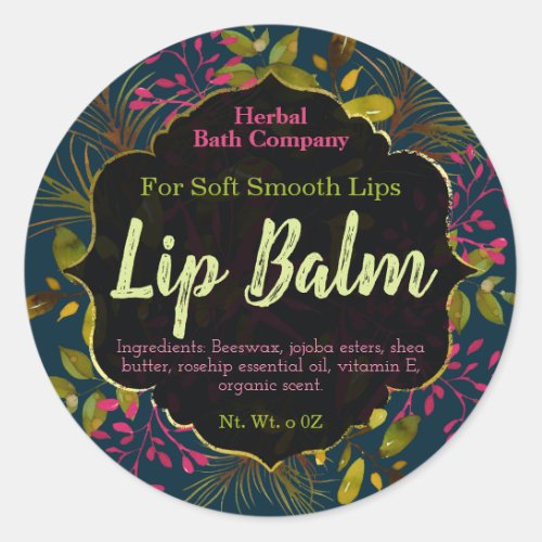 Lip Balm Labels