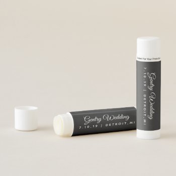 Lip Balm - Your Wedding by Evented at Zazzle