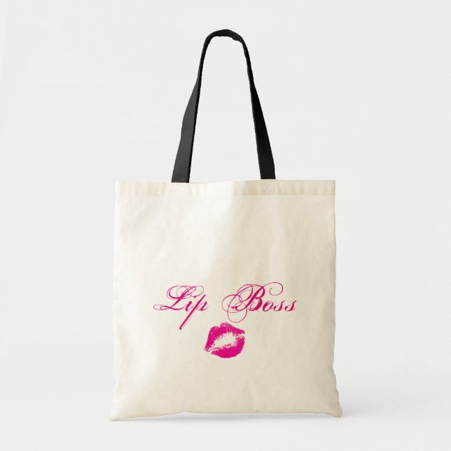 Lip Boss Tote Bag (Front)