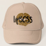 Lip Boss Trucker Hat at Zazzle