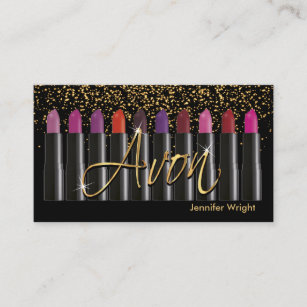 Lip Color Lipstick - Avon Business Card