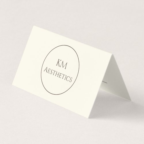 Lip Filler Aftercare Instruction Business Card