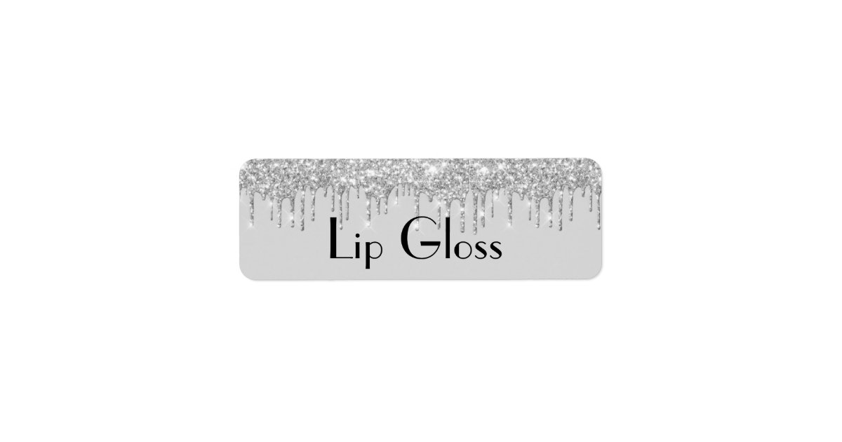 Lip Gloss Label Zazzle