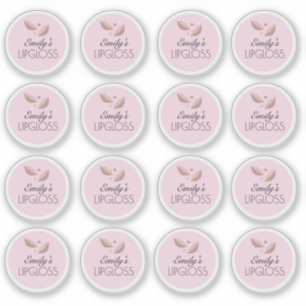 Lip Gloss Packaging Your Own Logo Photo Sticker