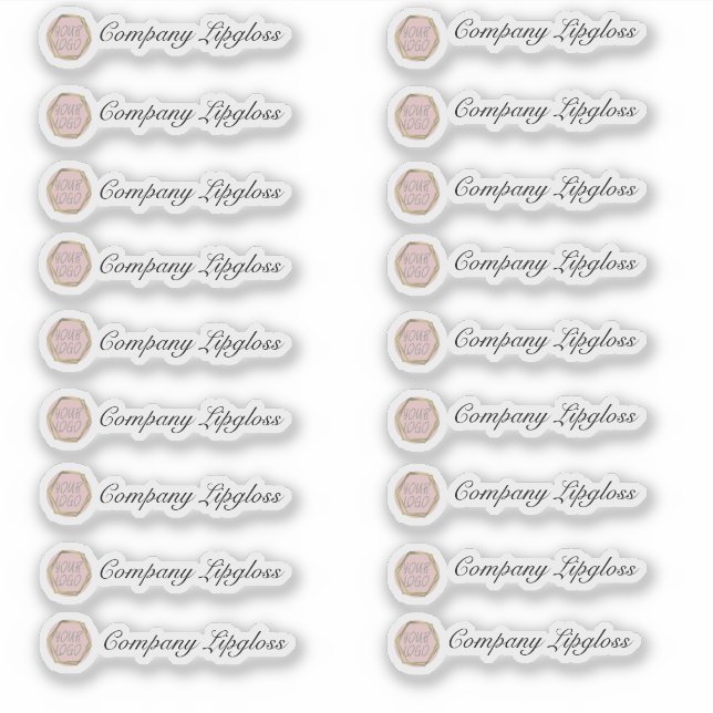 Lip Gloss Packaging Your Own Logo  Sticker (Front)