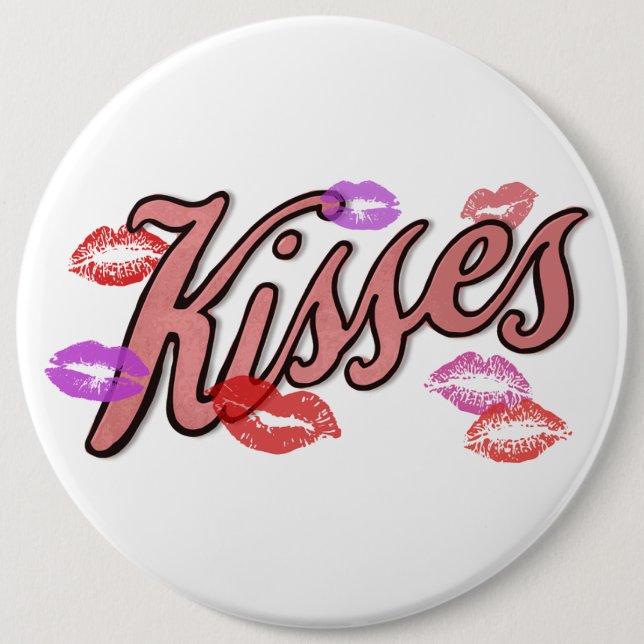 LIP KISSES  BUTTON (Front)